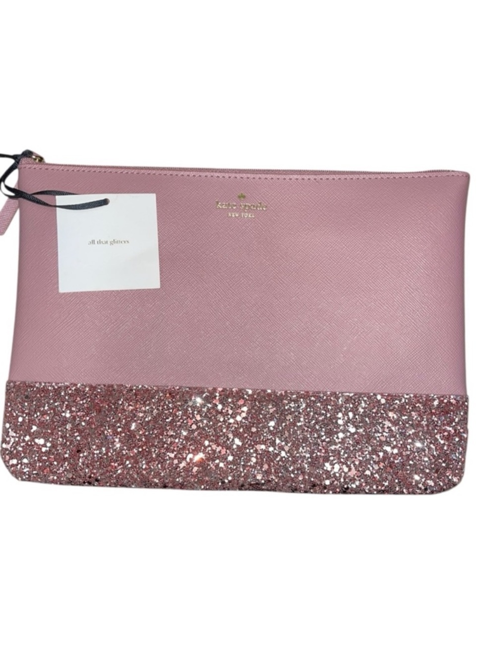 Kate Spade Greta Court Pouch in Cityscape - Glitter - Gia - NWT
